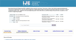 Desktop Screenshot of ije.ir