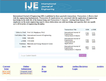 Tablet Screenshot of ije.ir